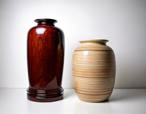 A selection of memorial urns